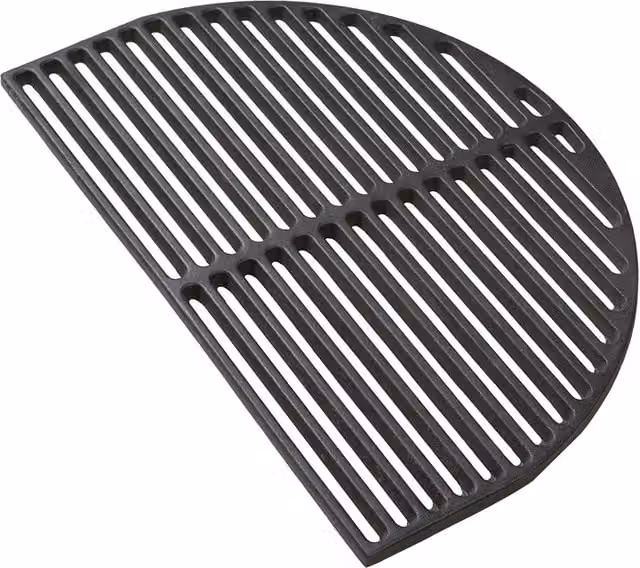 Griglia in ghisa antiaderente nera per barbecue Kamado Prime formato X-Large