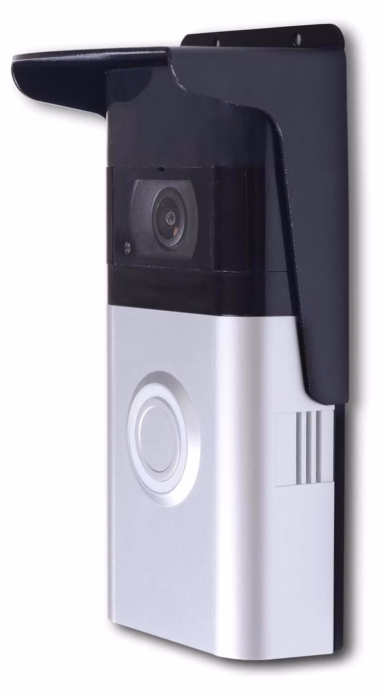 Copertura per videocitofono, resistente agli agenti atmosferici, con protezione anti-abbagliamento