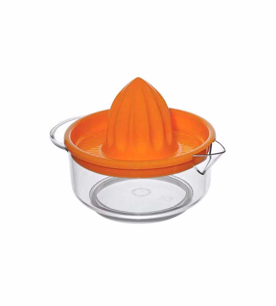 Spremiagrumi Cosmoplast in plastica arancione con base antiscivolo, L 13 cm x H 11 cm – 2