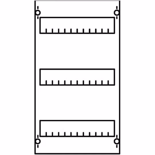 Striebel e John 1V00-150 quadro di distribuzione 3RE / 1FB, modulo BH00 montato su profilo EDF 2CPX077800R9999