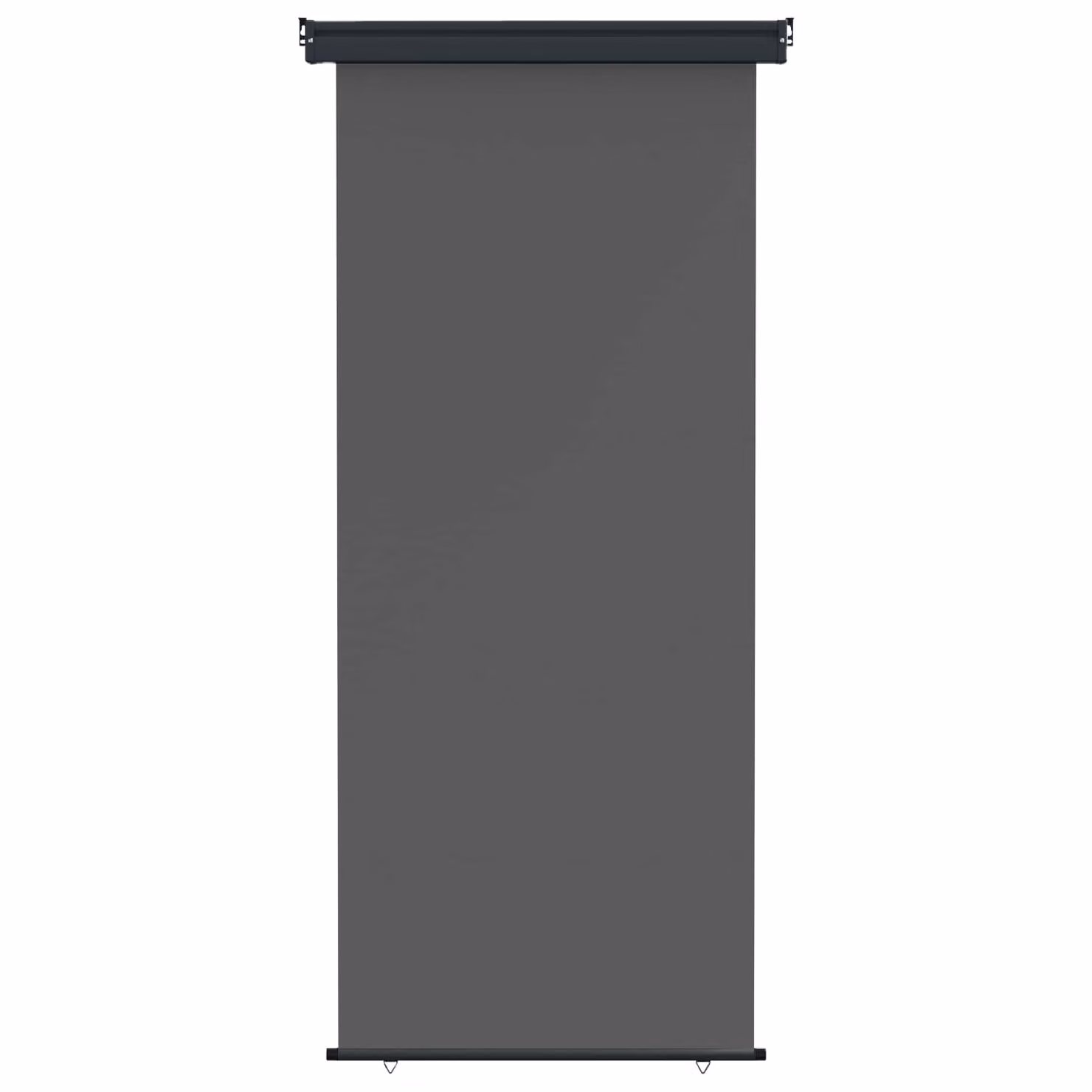 Tenda laterale per balcone vidaXL in poliestere e alluminio, colore antracite, L: 60 cm, H: 250 cm