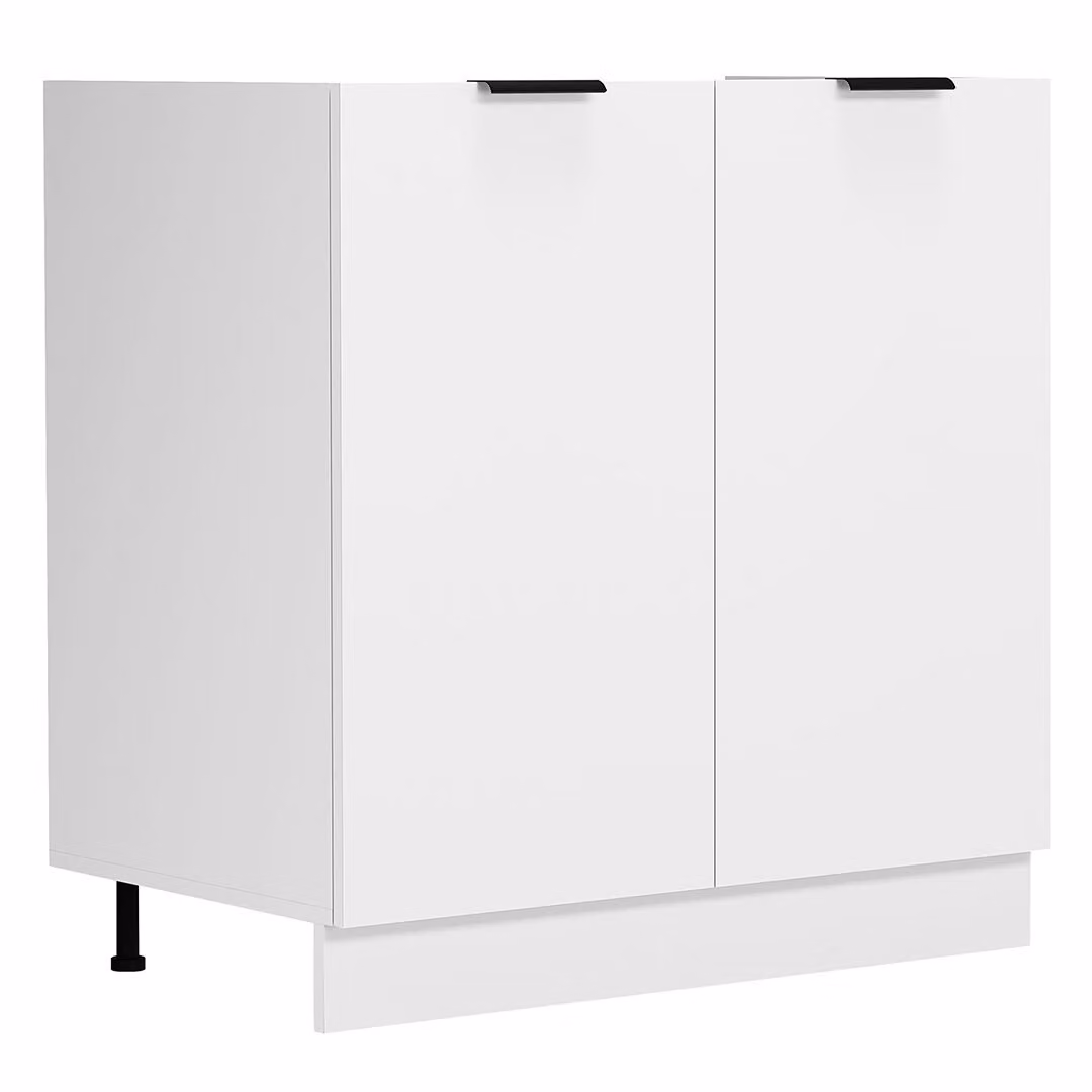 Lavatoio | Dimensioni ca. H. 82 x W. 80 x. T. 46 cm | Armadio a due ante | Mobili da cucina – Fasola