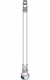 tubo di collegamento hansgrohe 600 mm