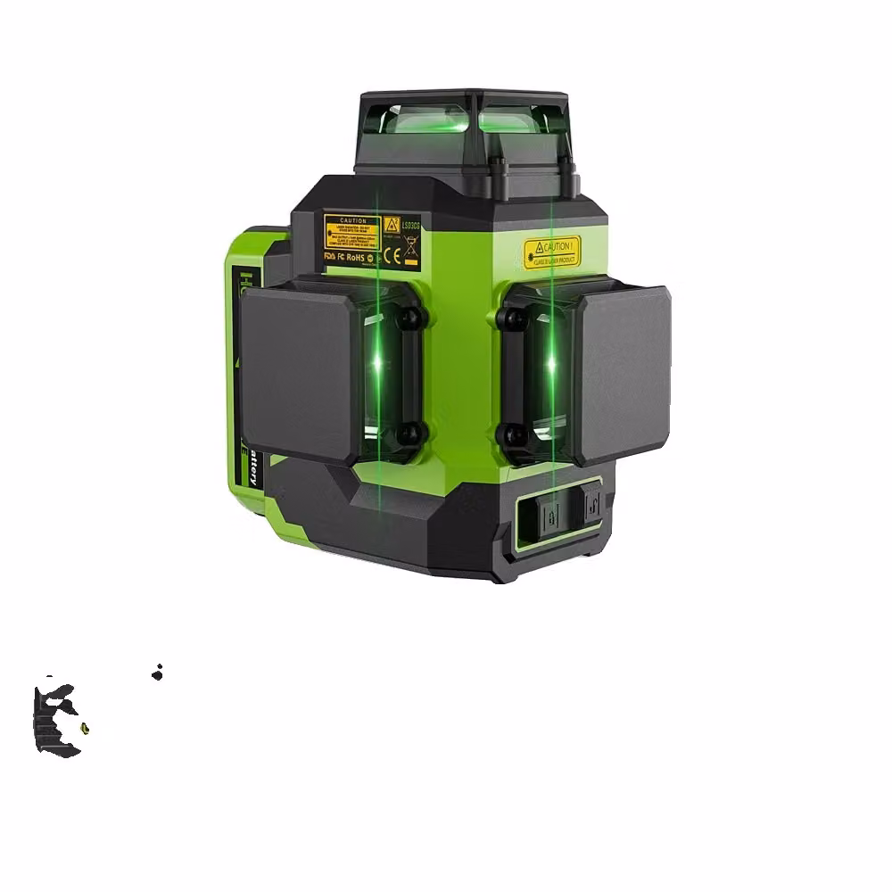 Livella laser a 12 linee, con autolivellamento rapido e lunga autonomia, SET-1/li/ul/div