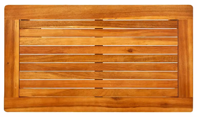Tavolino da Giardino 70x40x36 cm in Legno Massello di Acacia