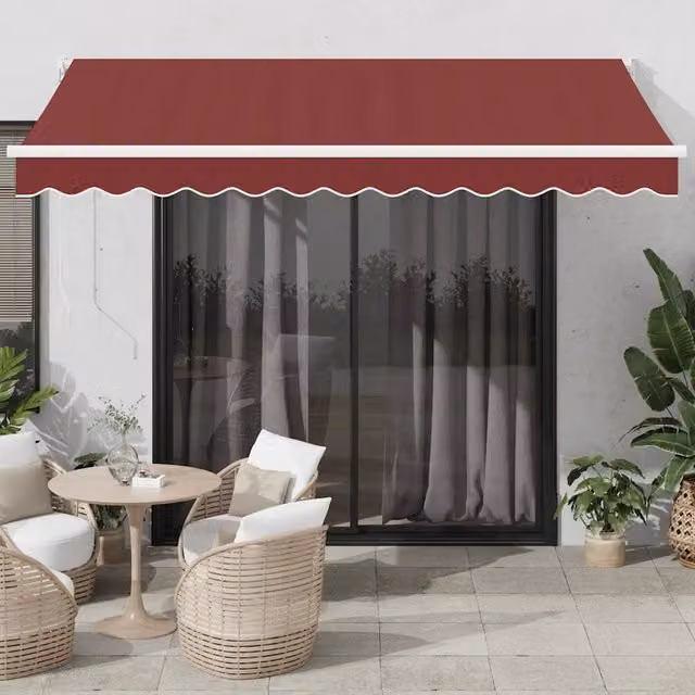 Tenda da Sole Retrattile-Tenda parasole per Patio Automatica Bord¨° 350x250 cm 689901