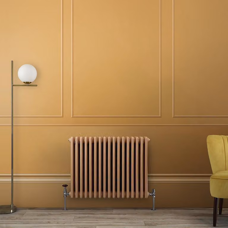 Radiatore Orizzontale a Colonne (3 Colonne) 750mm x 785mm - Giallo (Autumn Giallo) - Regent