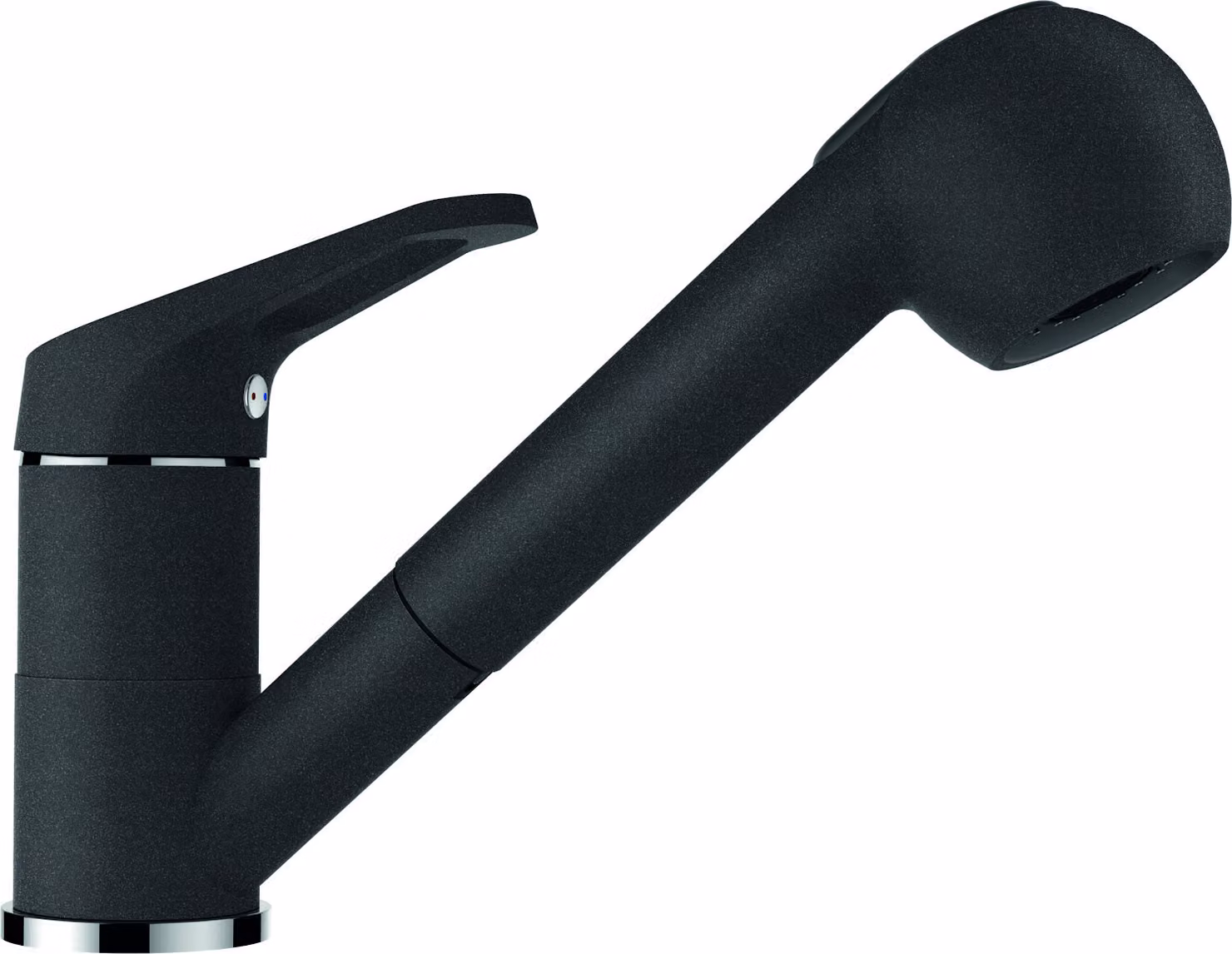 Miscelatore Schock Cosmo 525122GON, Onyx, alta pressione, bocca estraibile