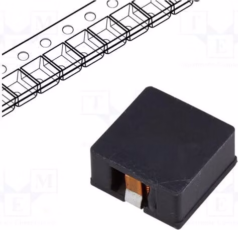 1x Induttore: Filo avvolto, corrente nominale: 32A, resistenza: 1,05 mΩ, induttanza: 1,3 uH, tolleranza: ±20%, corrente di saturazione: 62A, modello: HCI1890-1R3, tipo: SMD