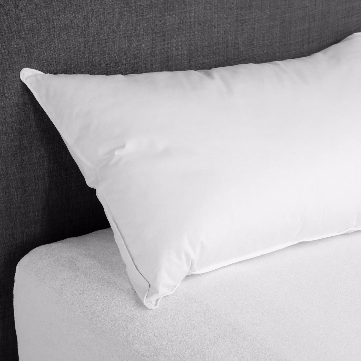Cuscino in microfibra traspirante DaunenStep Airella bianco per adulti – 3