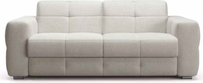 Calicosy - Divano letto 3 posti con apertura express in tessuto L207 cm - CAMERON
