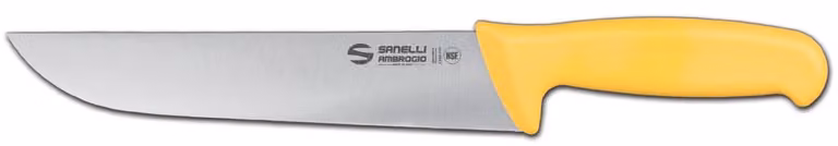 Coltello francese cm 22 giallo linea Supra di Sanelli Ambrogio