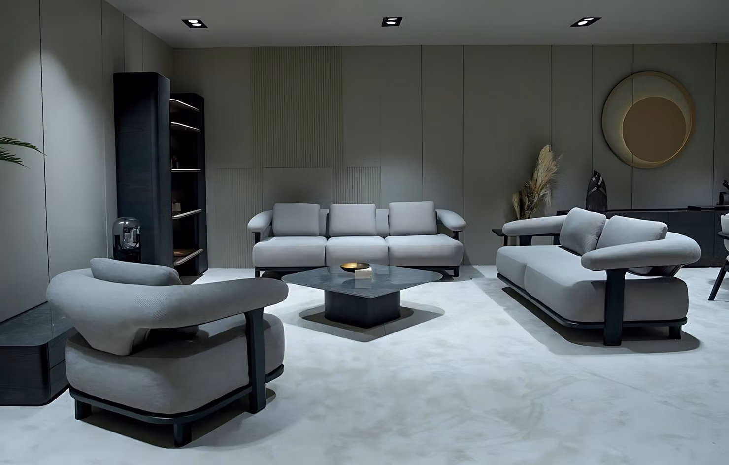 Couch Set Sofa Sofagarnitur Wohnlandschaft Modern Praktisch Elegant