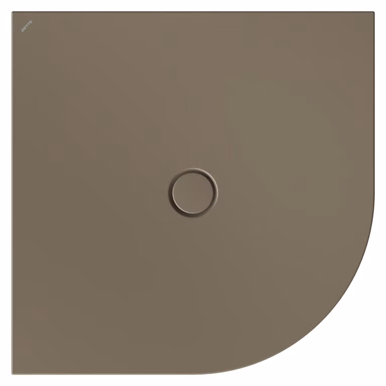BetteFloor Corner receveurs de douche quart de cercle avec BetteGlasur Plus, 1000x1000mm, 5451-404PLUS, 5451-404PLUS