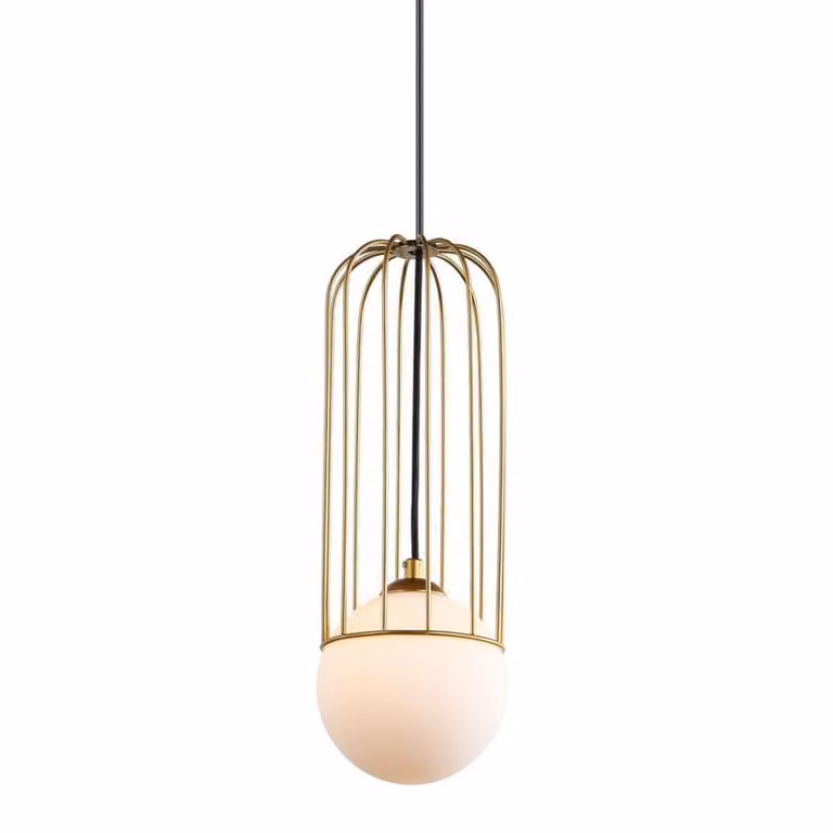 Italux Simon, lampada a sospensione moderna in oro MDM-3938/1 GD