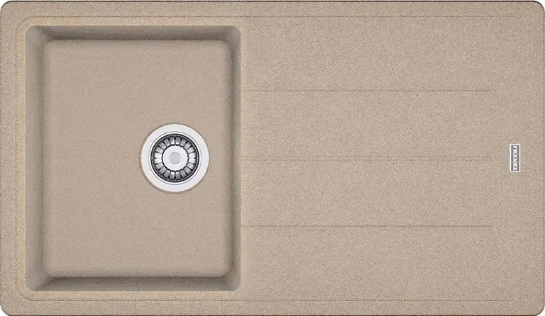 Lavello Franke BASIS BFG 611-86 CASHMERE con funzionamento ad eccentrico