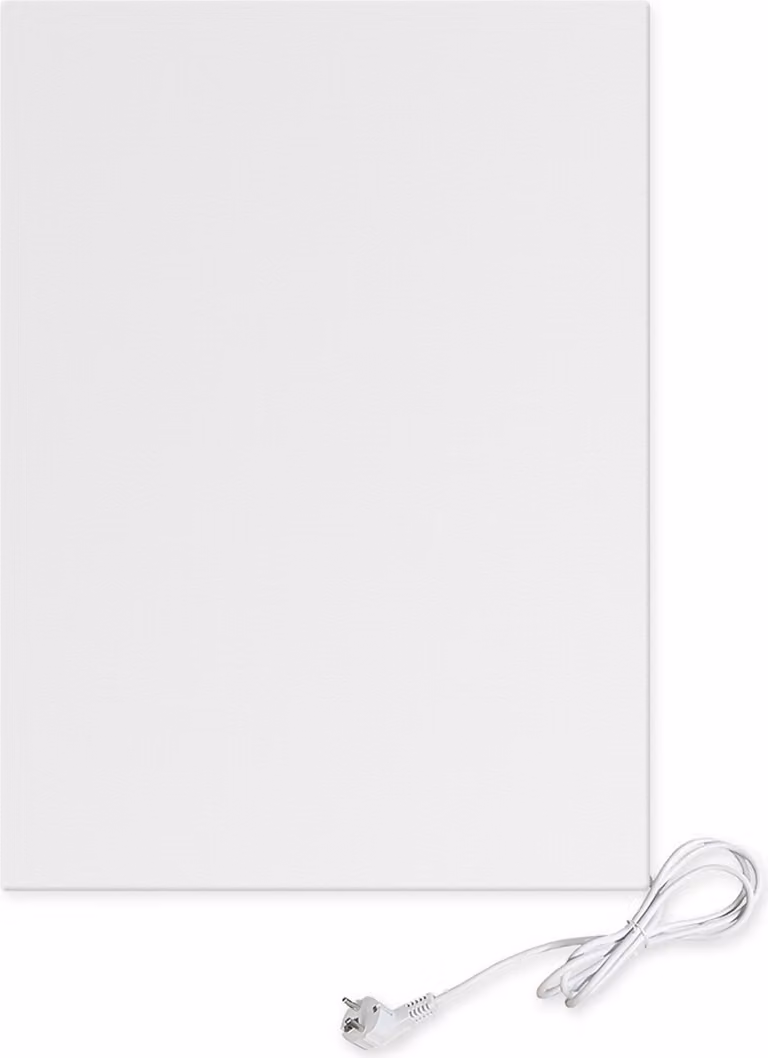 Viesta H400 Stufa a Infrarossi - Bianco, 400 Watt, Senza Cornice + Termostato WIFI TH70
