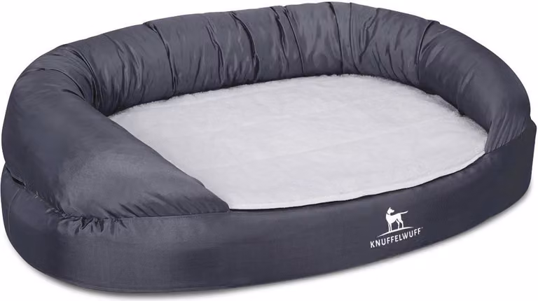 Letto ortopedico per cani XXXL - 135 x 85 cm | Grigio