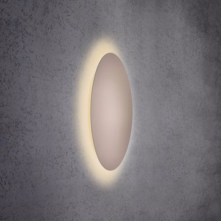 Escale Applique da parete a LED Blade, dimmerabile, Crema / Ambra, Soggiorno / Sala da pranzo, Alluminio, Moderno, Applique a LED