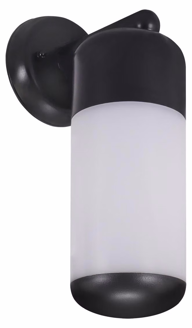 Applique da esterno NYSA bianco e nero 1xE27x18W in plastica, dimensioni: 25x8,5x13 cm, IP54, Struhm