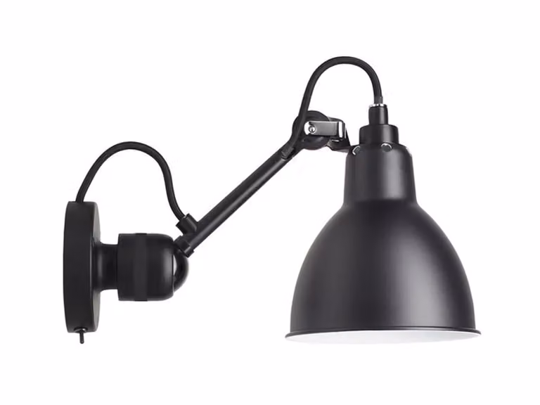 N°304 SW Corpo Nero Lampada da Parete