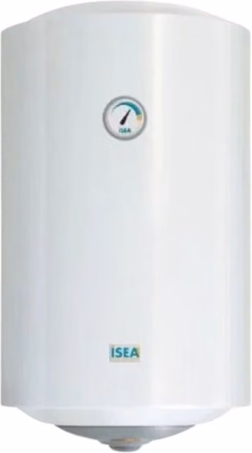 Scaldabagno elettrico verticale Isea Jazz classe energetica C con serbatoio in acciaio smaltato, capacità 80 litri, colore bianco