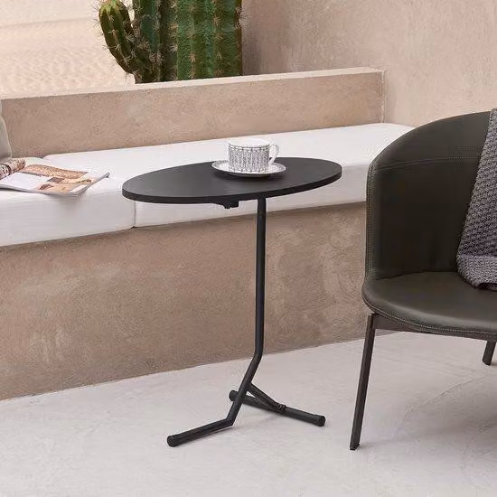 Cassetto per scrivania in metallo nero, dimensioni 55x60x30 cm