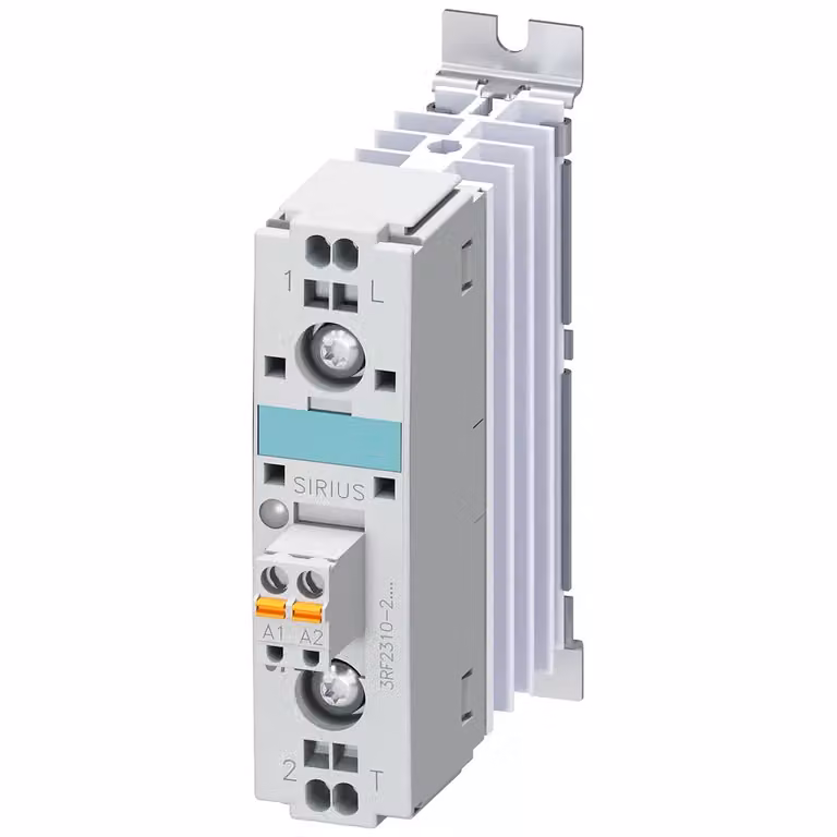 Contattore a semiconduttori SIEMENS a commutazione a tensione zero, 1 pz. 3RF2310-2AA04 Siemens, 1 contatto normalmente aperto, 10 A