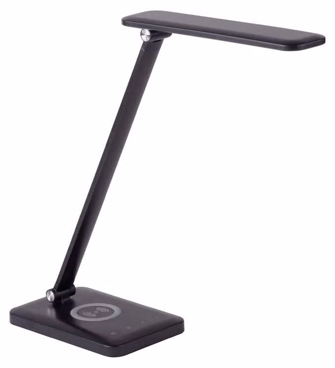Lampada da tavolo a LED, touch dimmer, CCT, ricarica wireless, H 61,5 cm