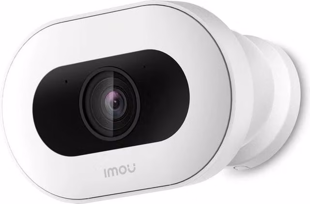 Telecamera IP Wi-Fi Imou Knight 4K 8MP con Rilevamento AI, Sirena 110dB e Visione Notturna, colore Bianco