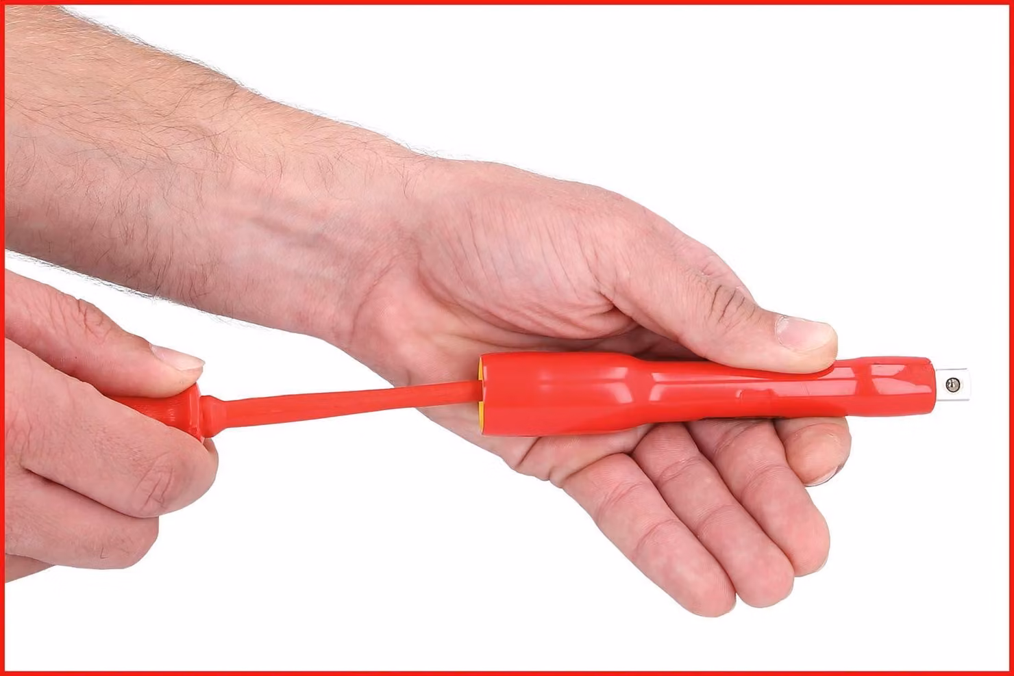 KS TOOLS Prolunga da 1/2" con isolamento protettivo e blocco vite 250 mm - 117.1203