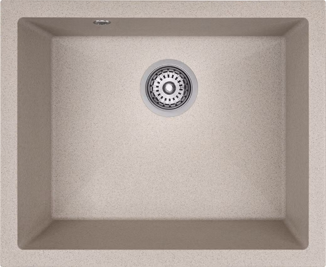 Lavello Einbeck in granito, beige 460 mm (L) x 560 mm (P) x 200 mm (A)