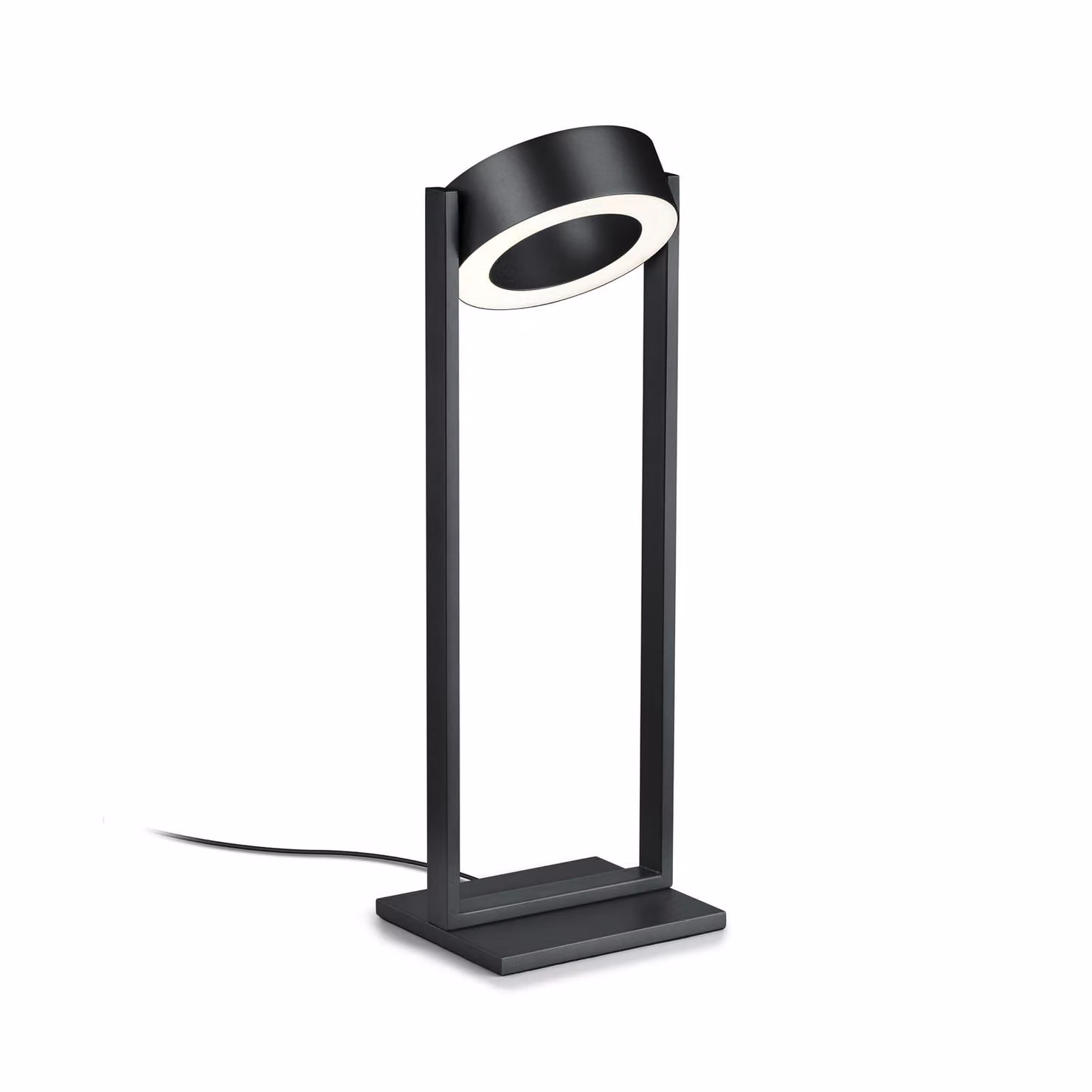 Knapstein Lampada da tavolo Wega, dimmerabile, Nero, Soggiorno / Sala da pranzo, Metallo, Moderno, Lampada da tavolo