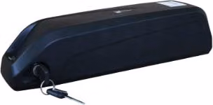 Batteria al litio per e-bike 36V 13Ah W36V13 colore nero con caricabatterie incluso