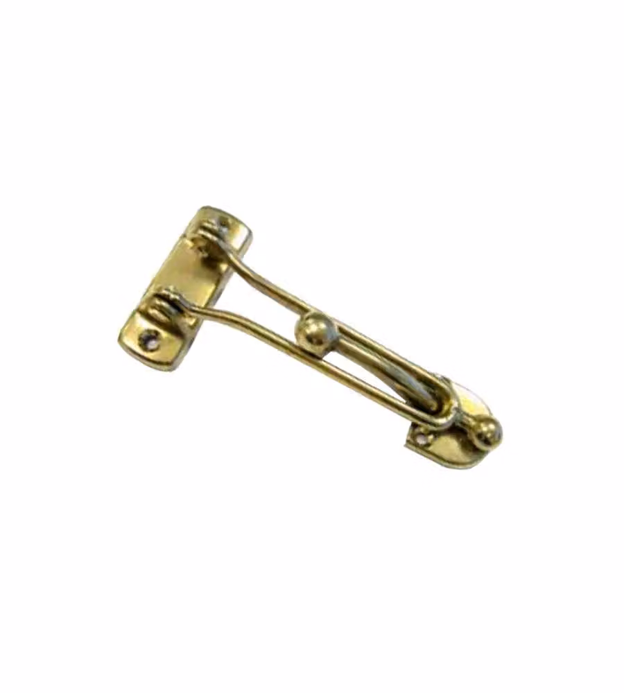 Gancio Sicurezza Ottone Lucido