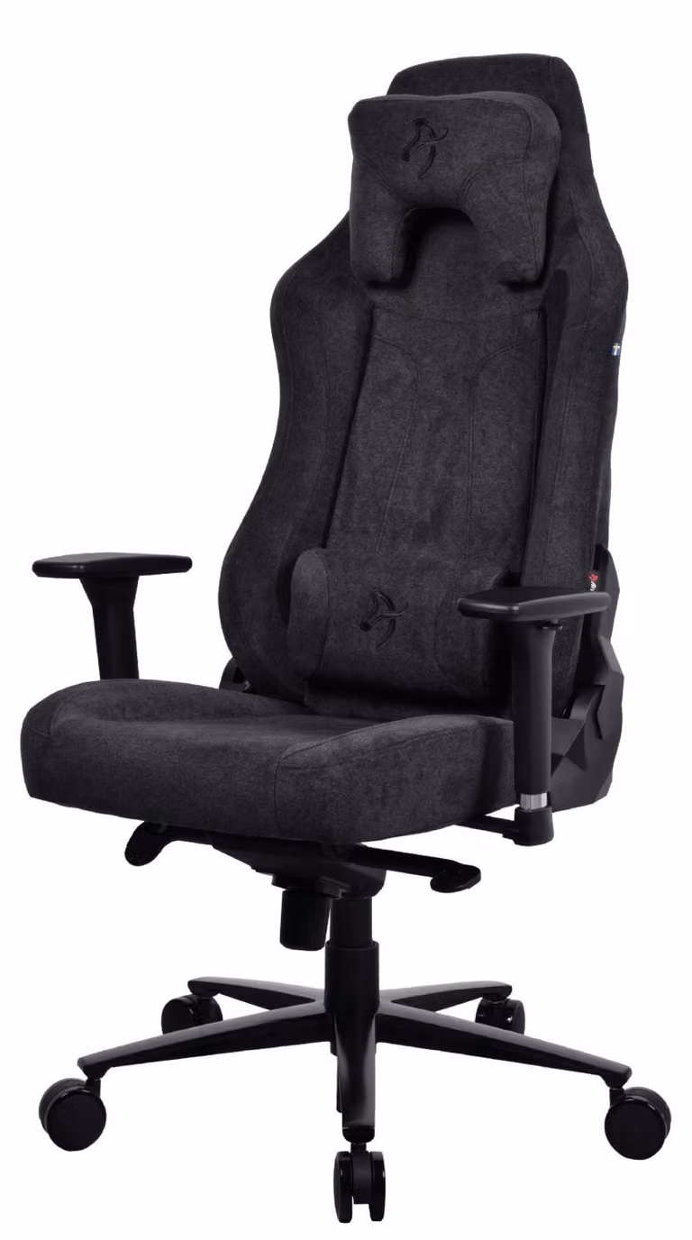 AROZZI VERNAZZA-SFB-PBK Arozzi Gaming Stuhl Vernazza Pure Black           SoftFabric