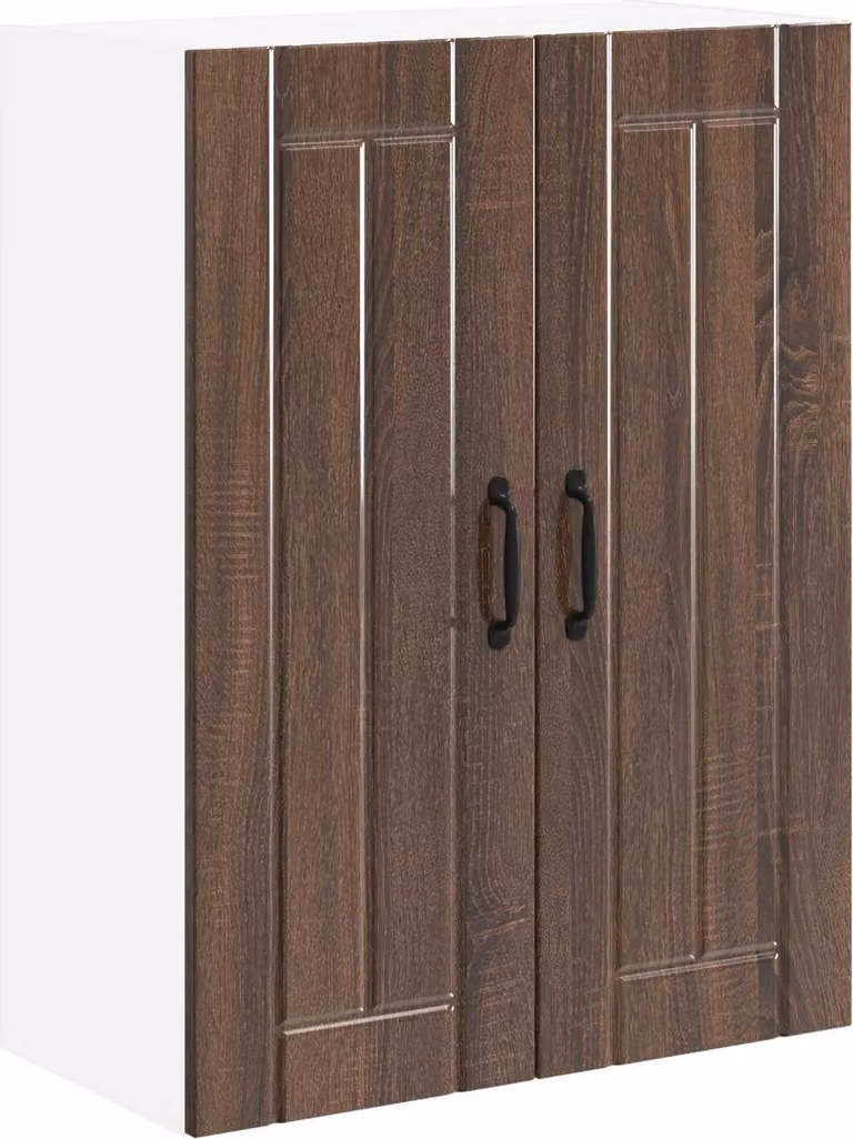 SYFAX™ Mobile da cucina Rovere Marrone 60 x 31 x 80 cm