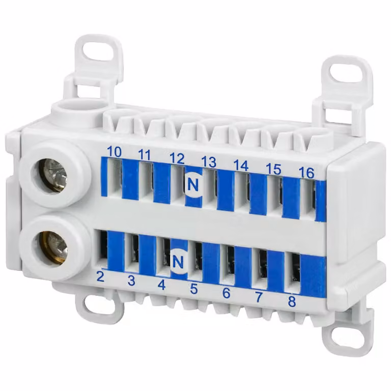 SIEMENS 8GS40341 ALPHA 400-ZS 8GS4034-1 Morsetto N 16 poli 2x25 mm²