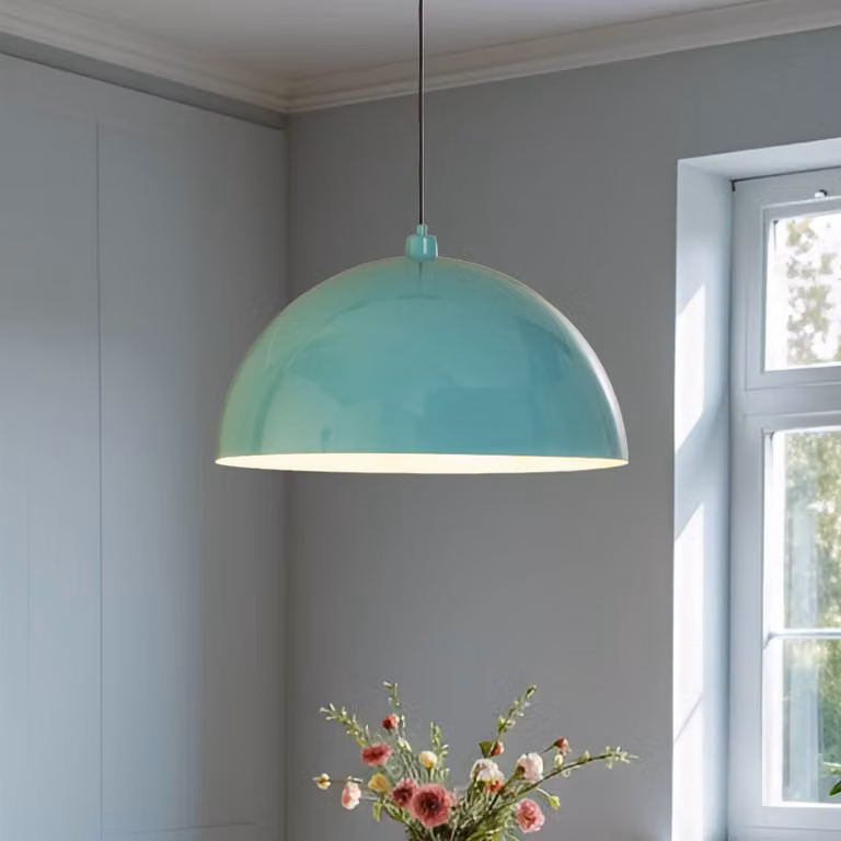 Lampada a sospensione Kure Opviq, dimmerabile, Blu, Cucina, Metallo, Moderno, Lampada a sospensione