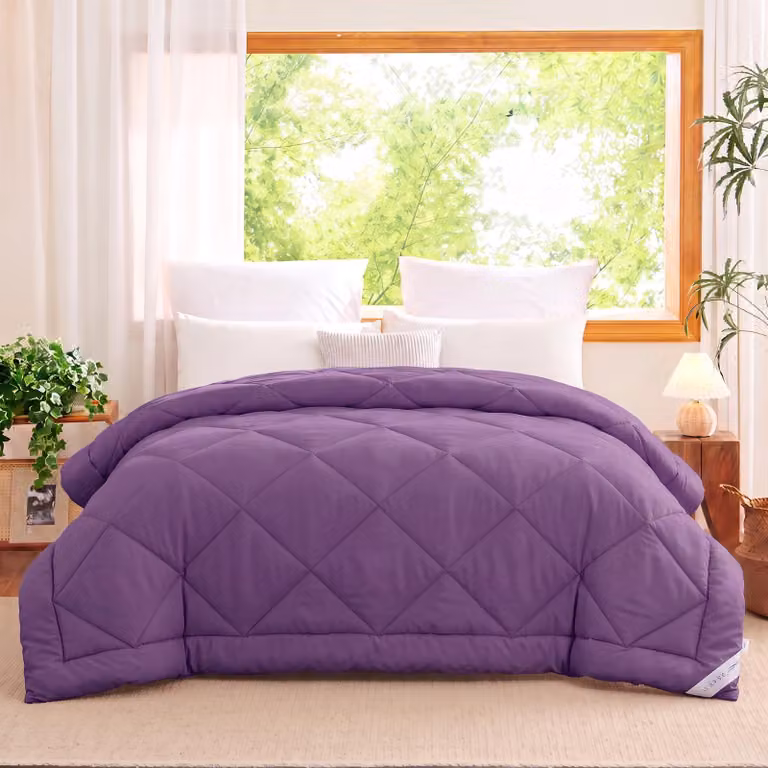 Copertura per letto, fibra, 300 g/m², 200 x 200 cm, traspirante, ideale per la camera da letto