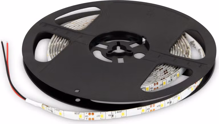Striscia LED 5m 12V dimmerabile IP65 - 24W bianco freddo