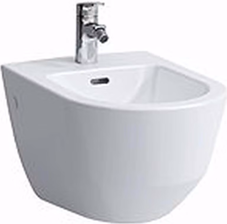 LAUFEN PRO Bidet mural, 1 trou pour robinet, 360x530mm, sans trou latéral pour larrivée deau, H8309520003021, H8309520003021
