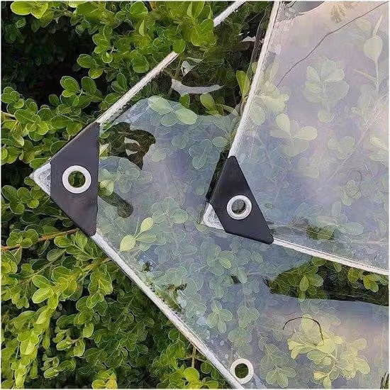 Ibenzoa®: telo di copertura in PVC di alta qualità, 3 x 2 metri, impermeabile e resistente ai raggi UV, con angoli rinforzati, ideale per proteggere giardino, piante e cantieri
