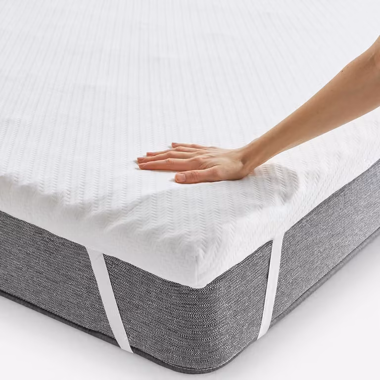 Sottostrato per materasso viscoelastico, 7 cm di spessore, 150x190 cm, a zone differenziate