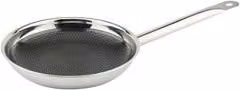 Padella antiaderente professionale Ilsa AX ACTIVE in acciaio inox 18/10, diametro 28 cm, colore argento e grigio