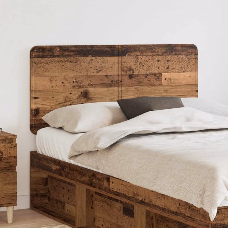 Testiera per letto moderna vidaXL in legno ingegnerizzato color marrone