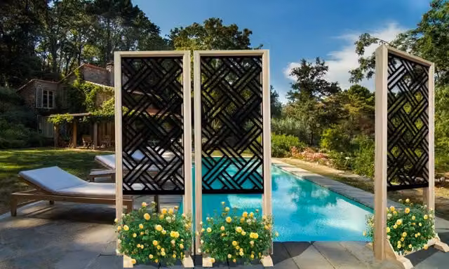 Signorbit CLASSIC D Separè Paravento modulabile in Legno e PVC Colore: nero L: 70 cm, P: 50 cm, H: 190 cm