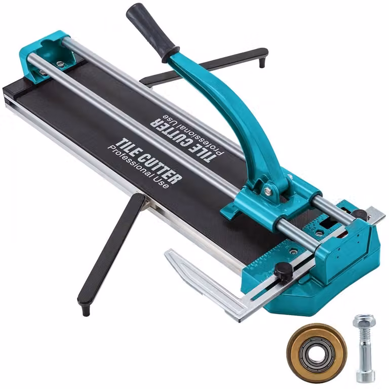 Tagliapiastrelle professionale-800mm-supporti a doppia guida-Falciapiastrelle manuale-3/5 in testa con laser di precisione Strumento di taglio manuale