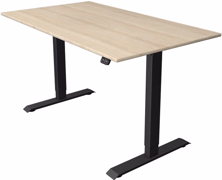 Tavolo da salotto/da bar Move 1, regolabile elettricamente in altezza, LxPxH 140x80-123 cm, acero/antracite