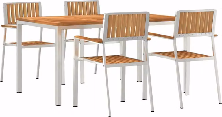 Set da pranzo per esterni 5 pcs